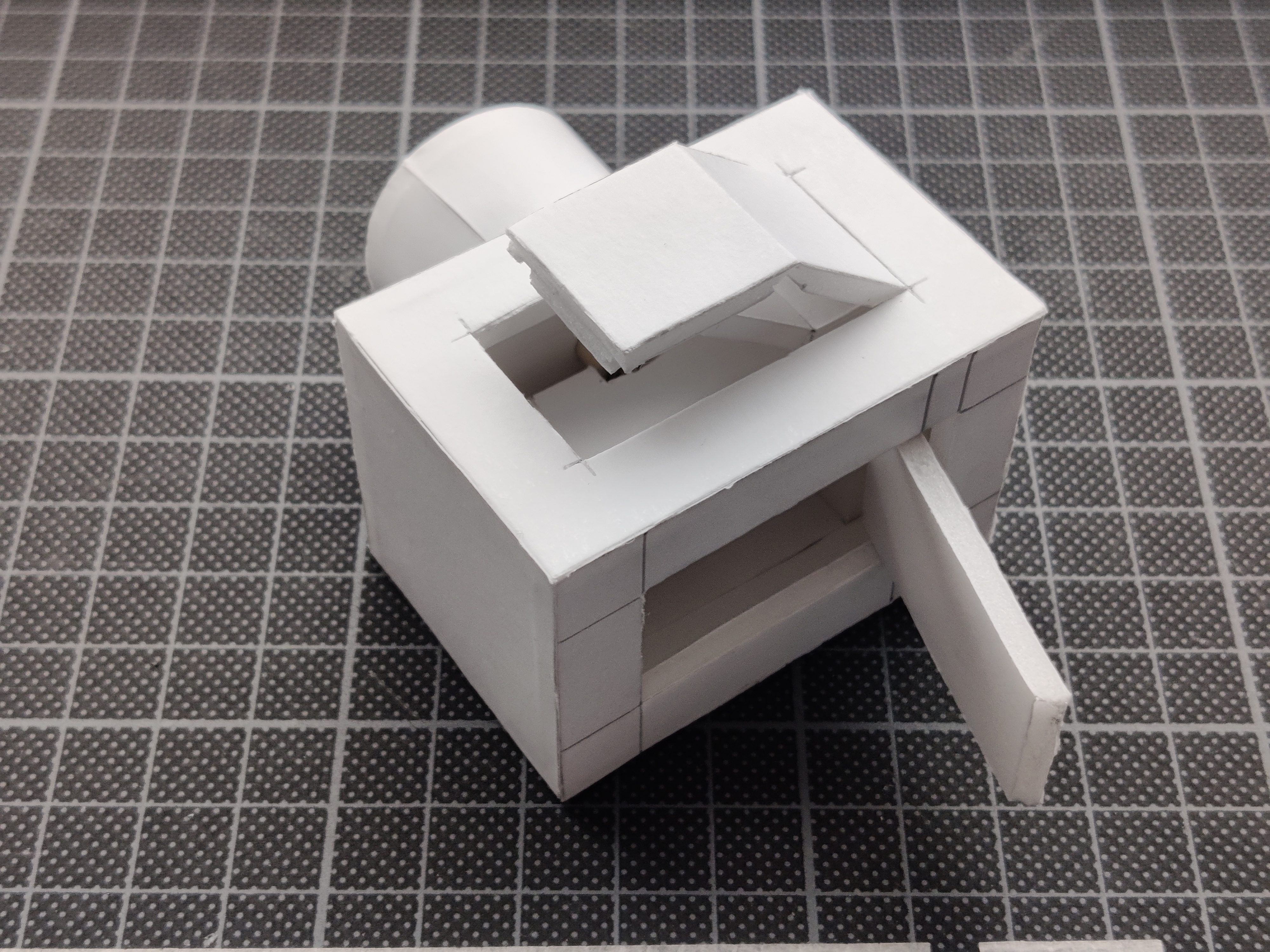Beam with mechanisms